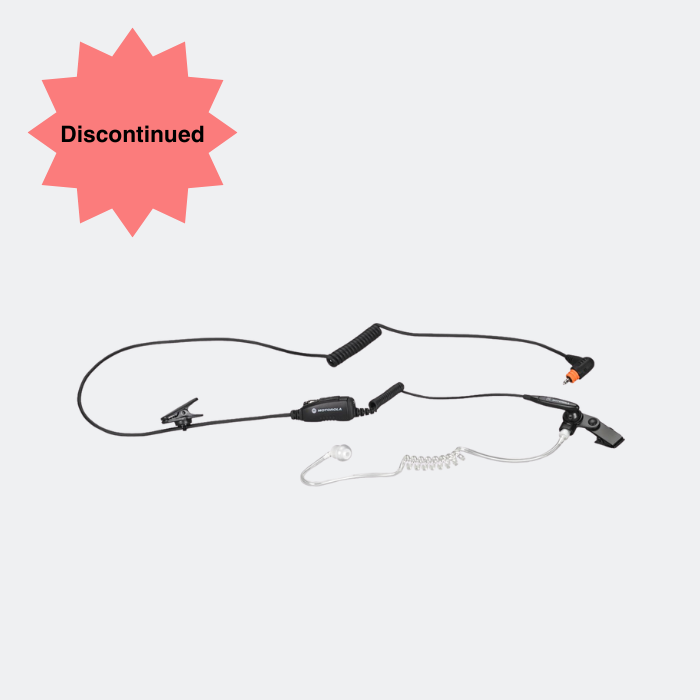 Motorola PMLN7158 Single-wire Surveillance Kit with in-line Mic + PTT