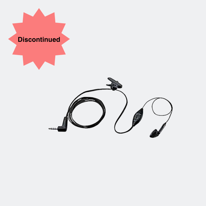 Motorola MH-37A4B Single Wire Surveillance Earpiece Microphone