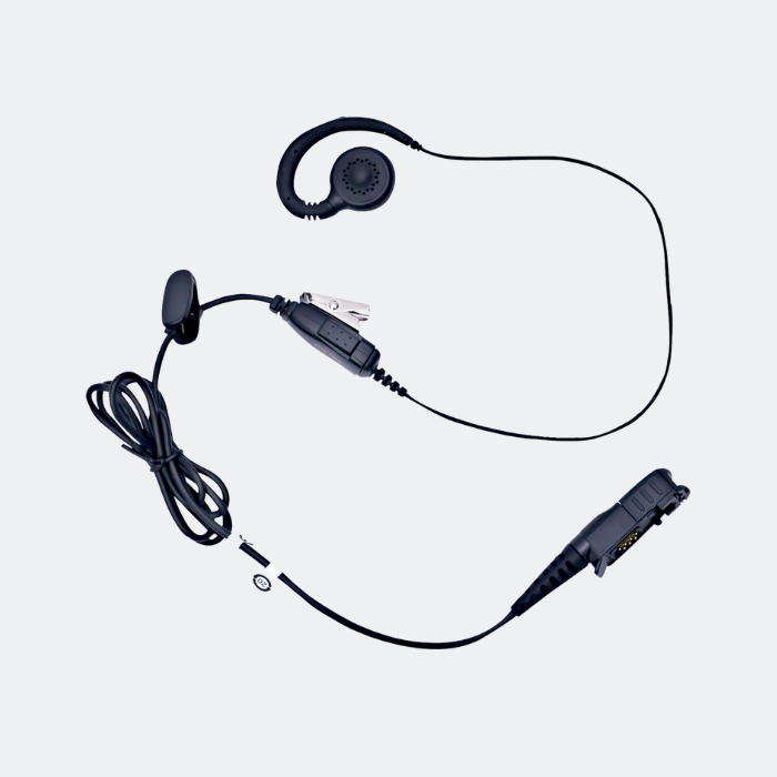 Motorola PMLN5727A Mag One Swivel earpiece with inline microphone