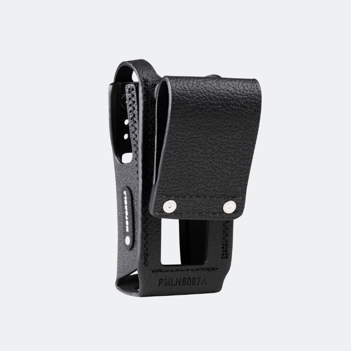 Motorola PMLN6097A Hard Leather Carry Case For Display Radio