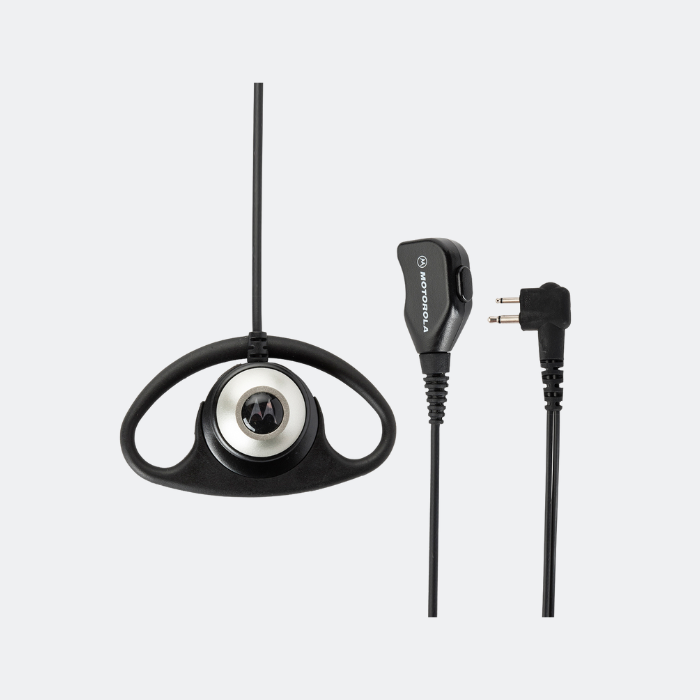Motorola PMLN6535A D-Shape Earpiece with Microphone and PTT